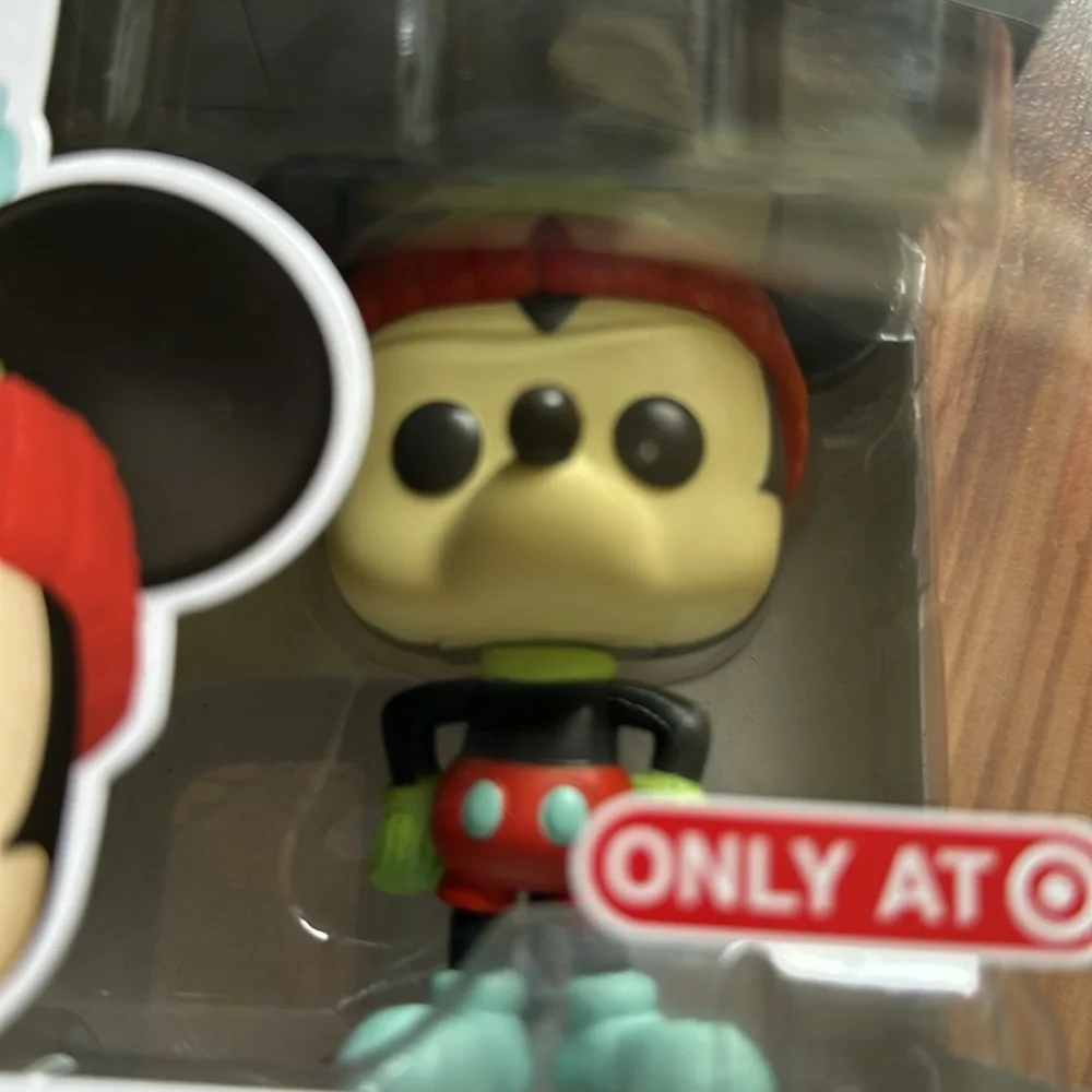 Funko Red and Green Mickey Mouse Action Figure‎